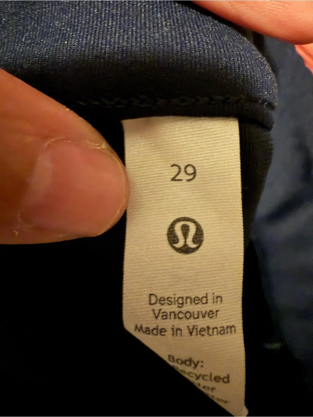 lululemon athletica warpstremeJogger Pants in True Navy